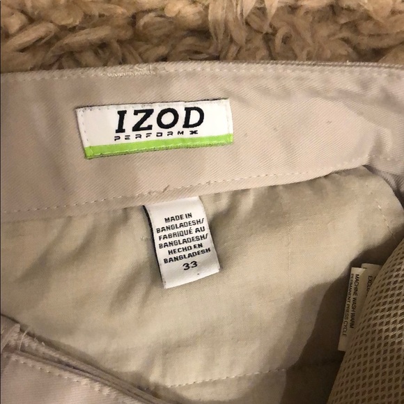 Izod Performx men’s golf shorts - Picture 3 of 4